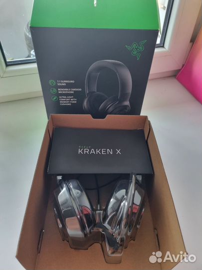 Игровые наушники Razer Kraken X