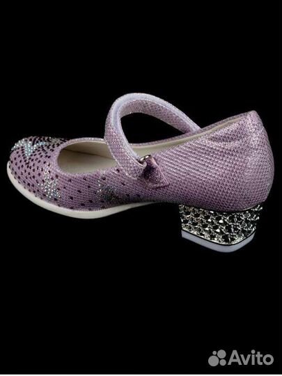 Туфли для девочки выпускной, нарядные 31 размер