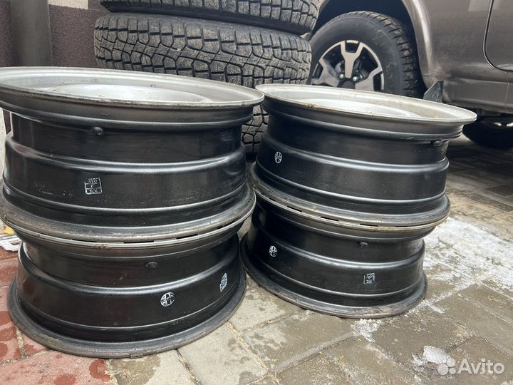 Диски штапованные r16 на ниву