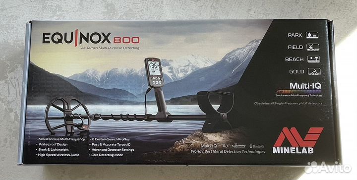 Металлоискатель minelab equinox 800