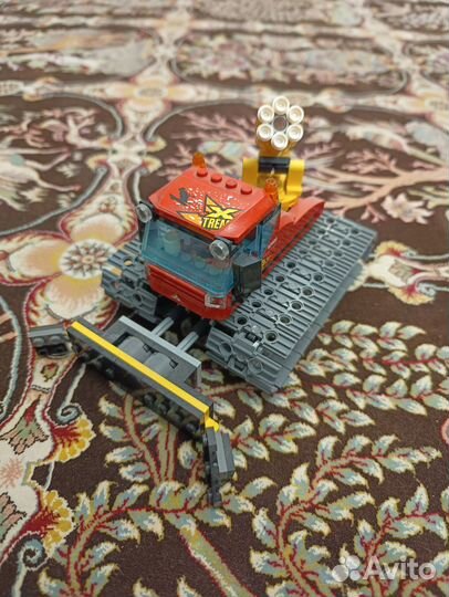 Lego city снегоуборочная машина