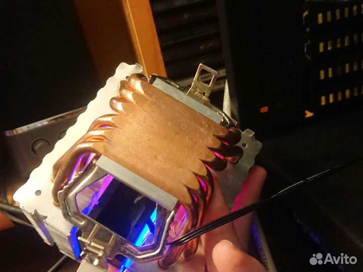 Кулер для процессора 6 трубок мощный