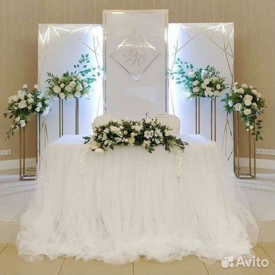 Оформление свадьбы, свадебный декоратор