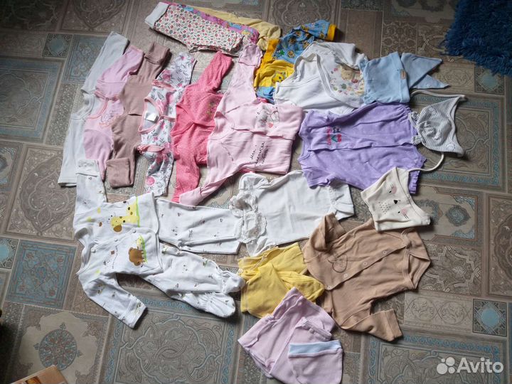 Детские вещи на девочку пакетом