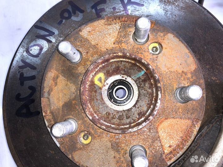 Ступица передняя правая Ssangyong Actyon Sports