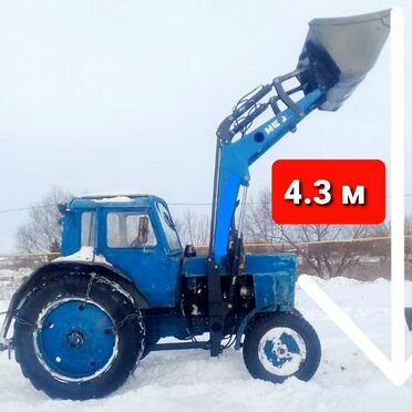 Кун пку 0,8 0,9 Погрузчик на трактор мтз Т40 юмз