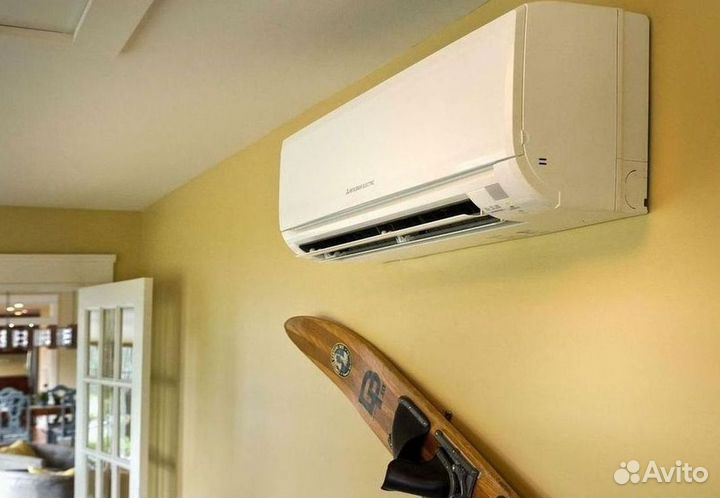 Сплит система с установкой