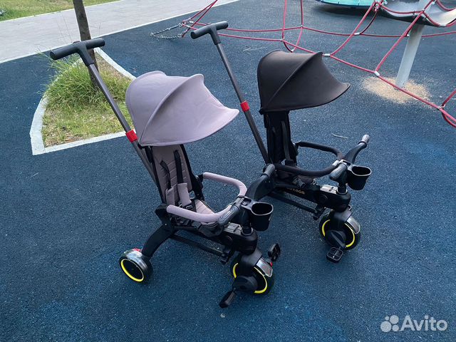 Велосипед трехколесный с ручкой, Luxmom S7 купить в Москве | Личные ...