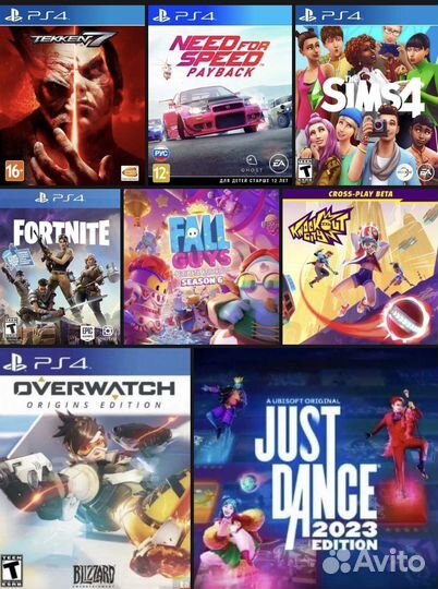 20 Игр на ps4