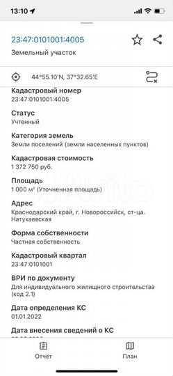 Участок 10 сот. (ИЖС)