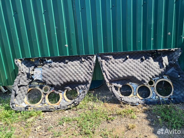 Дверные карты под автозвук mitsubishi lancer Х