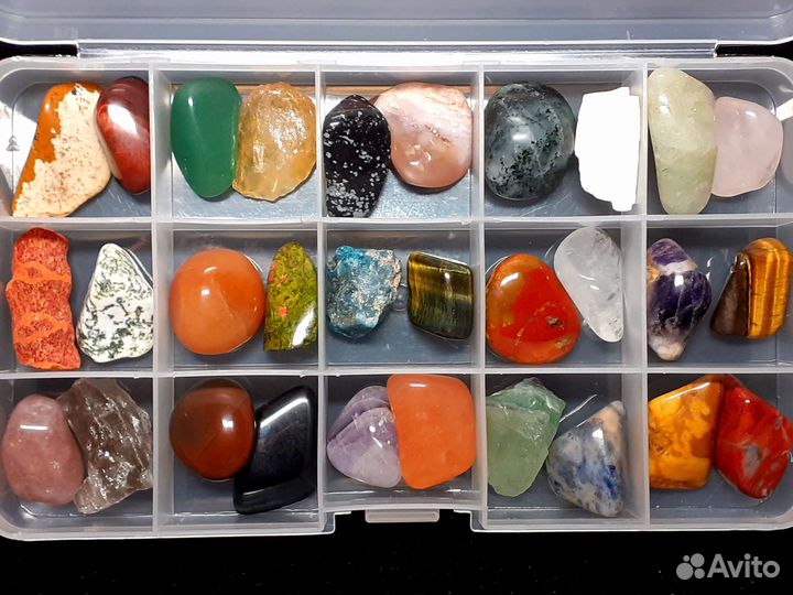 Коллекция камней-минералов