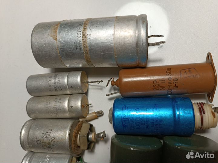Конденсаторы взр эгц к-50 к50 разные
