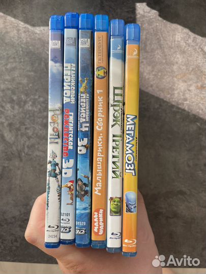 Кино и мультфильмы bluray