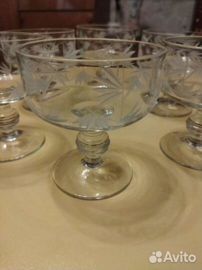 Креманки для мороженого, сделано в СССР, стаканы д