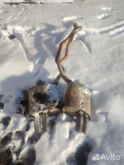 Глушитель/выхлоп BMW X5 e53 4.4 бмв