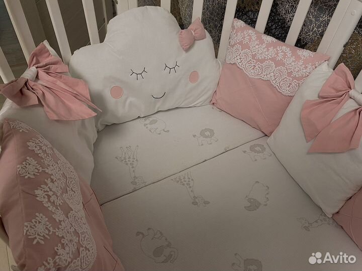 Бортики в детскую кроватку