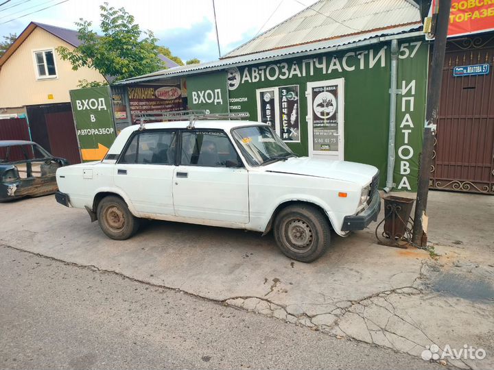 В разборе Ваз 2107