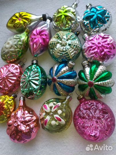 Ёлочные игрушки СССР