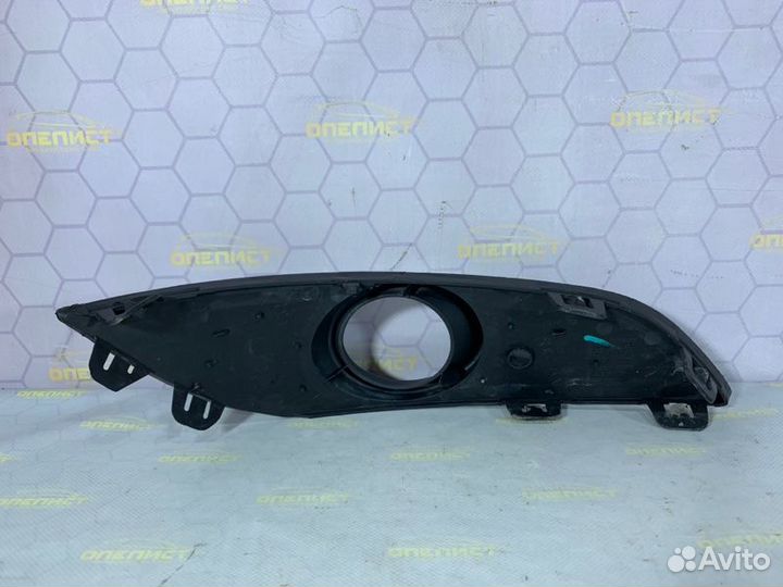 Решетка в бампер передняя левая Opel Astra H 2012