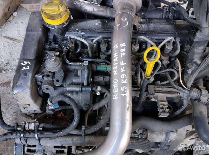 Двигатель рено меган-2. Дизель 1,5