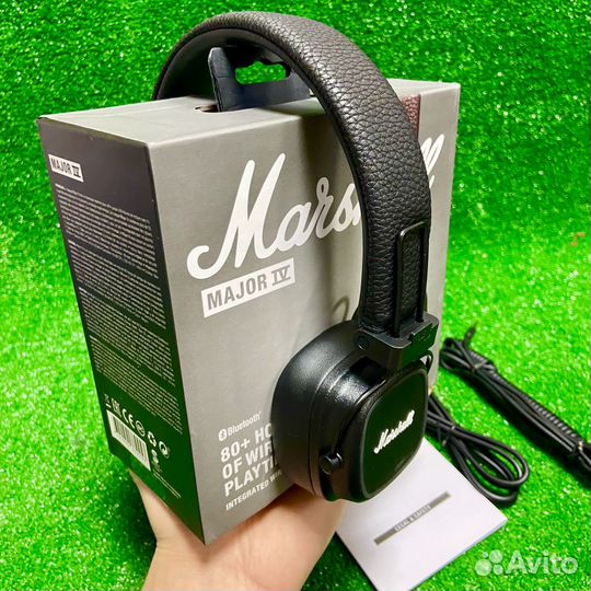 Marshall Major IV беспроводные наушники