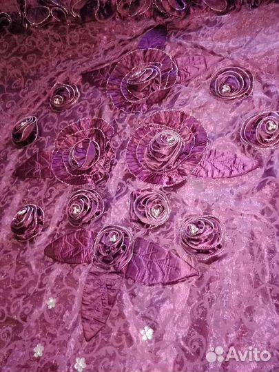 Покрывало плед бу