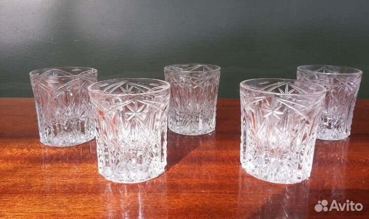 Стопки хрустальные СССР