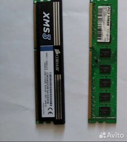 Оперативная память 4gb ddr3 1333 corsair