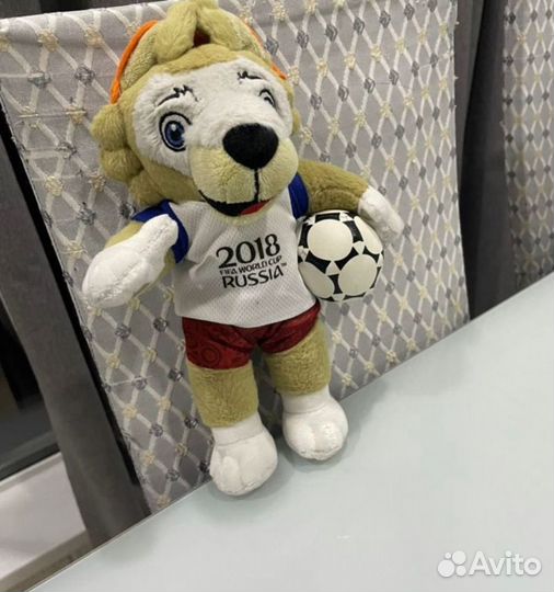 Волк забивака 2018- мягкая игрушка