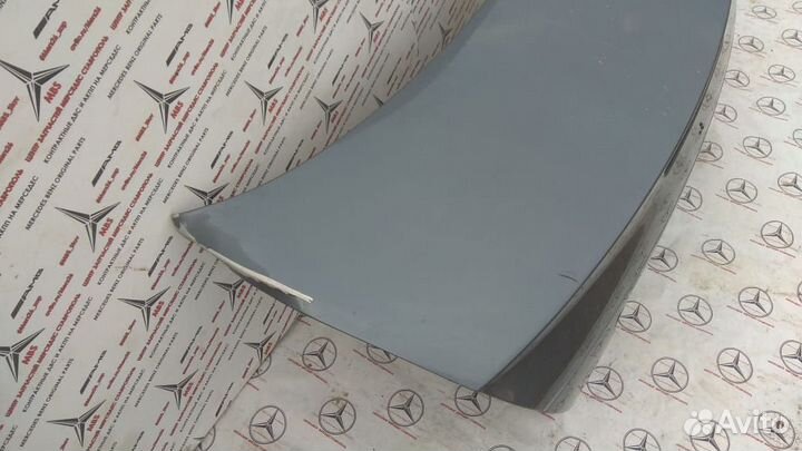 Крышка багажника мерседес w211 серо-голубой