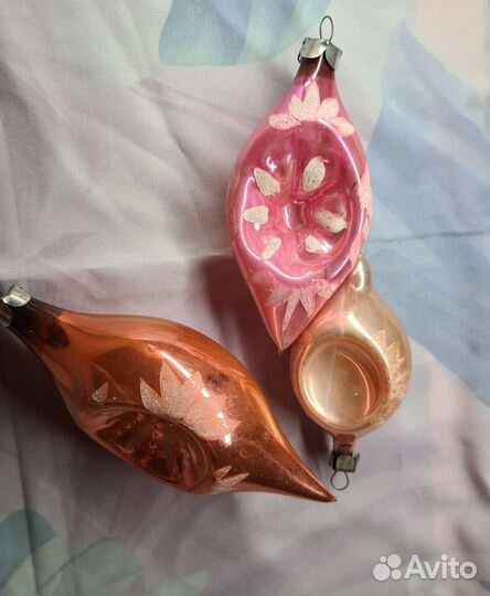 Елочные игрушки СССР Прожектор Подвеска