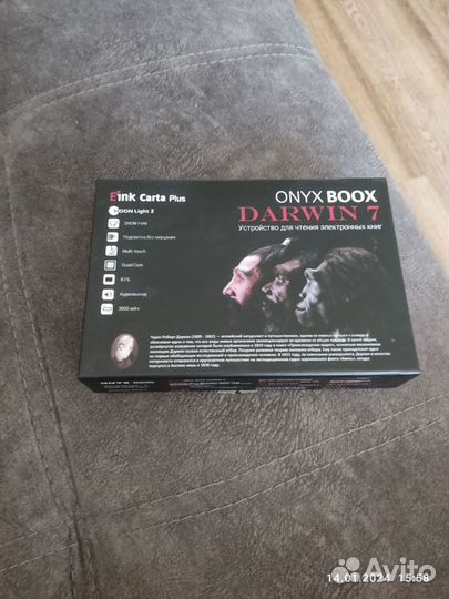 Электронная книга Onyx boox darwin 7