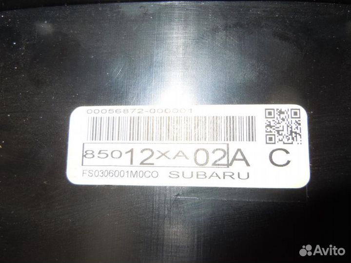 Приборная панель Subaru Tribeca WX 2007