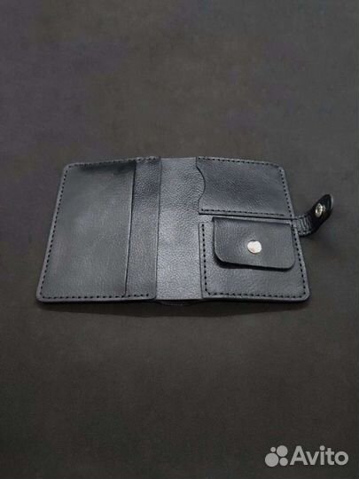 Портмоне для документов мужское из кожи