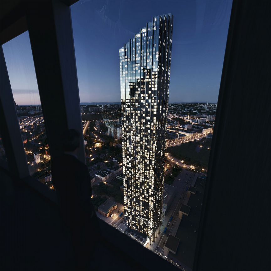 3-к. квартира, 108,1 м², 45/85 эт.