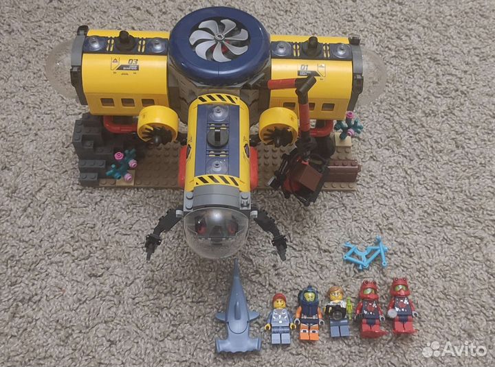 Лего подводная обсерватория