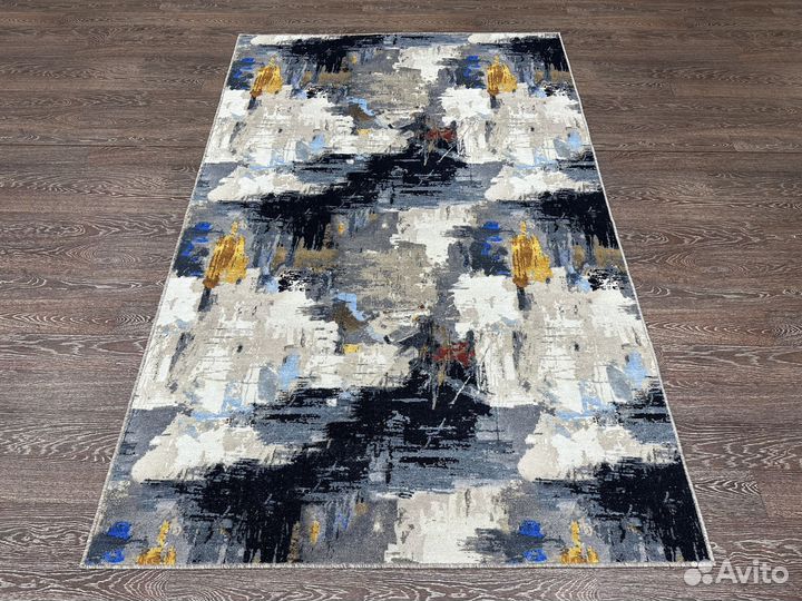 Ковер безворсовый, современный палас 1.5х2.3