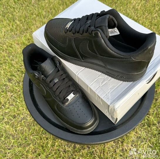 Nike Air Force 1'07 black low Оригинал