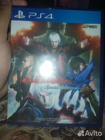 Devil may cry 4 special edition ps4 новый