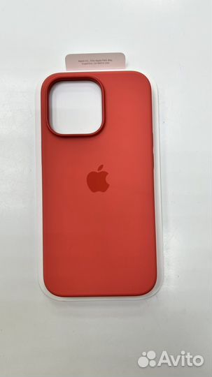 Apple silicone case iPhone 13 pro розовый помело