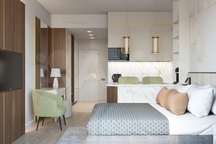 2-к. квартира, 37,9 м², 7/19 эт.