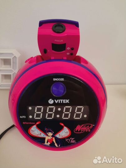 Winx радиочасы с будильником