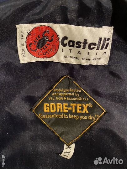 Куртка gore tex Castelli Италия