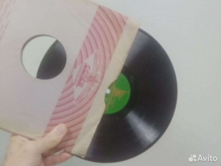 Виниловые пластинки старые