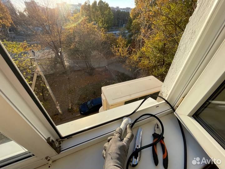 Уплотнитель для окон. Устранение продуваний