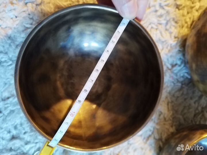 Комплект кованных тибетских поющих чаш