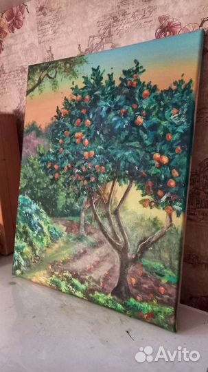 Картина маслом на холсте
