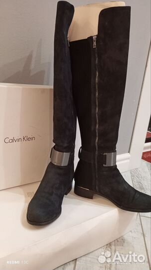 Сапоги женские натуральная кожа 37