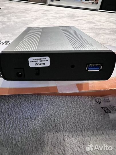 Внешний корпус USB -SATA для HDD 3.5